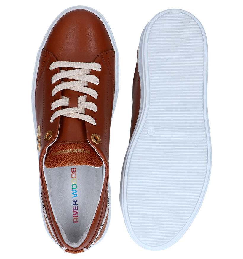 River Woods Cognac Veterschoenen in leer (289058)