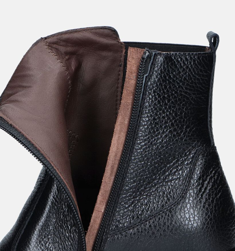 NeroGiardini Bottines avec talon carré en Noir pour femmes (347558)