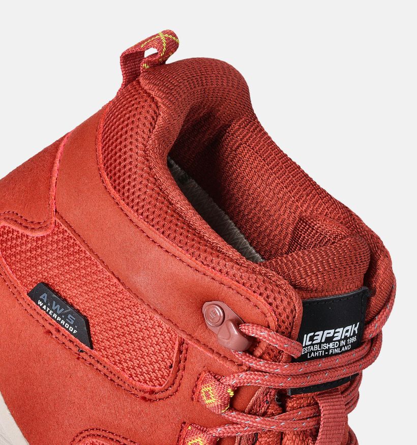 ICEPEAK Ansio MS Chaussures de trekking en Rouge pour femmes (355779)