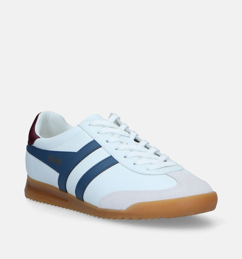 Gola Torpedo Witte Sneakers voor heren (336348) - geschikt voor steunzolen