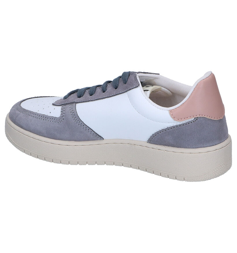 Victoria Chaussures à lacets en Gris en simili cuir (297891)