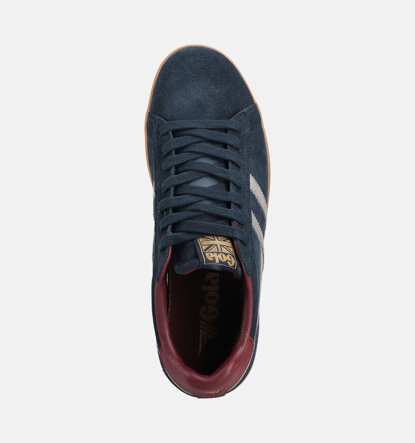 Gola Equipe II Blauwe Sneakers voor heren (360707) - geschikt voor steunzolen