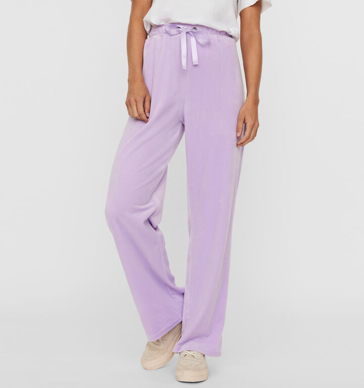 Vero Moda Athena Pantalon Style Jogging en Lilac 