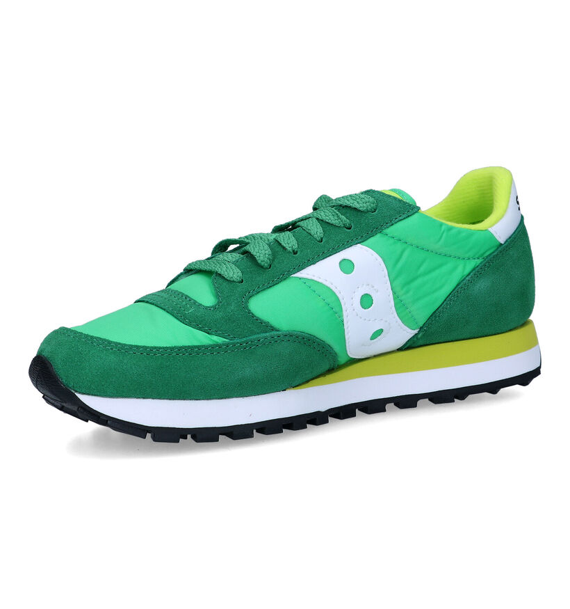 Saucony Jazz Original Baskets en Vert pour hommes (320935) - pour semelles orthopédiques