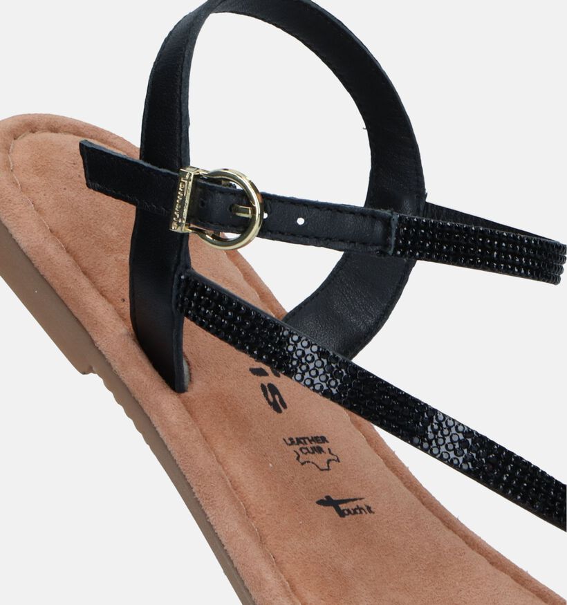 Tamaris Gouden Platte Sandalen voor dames (338255)