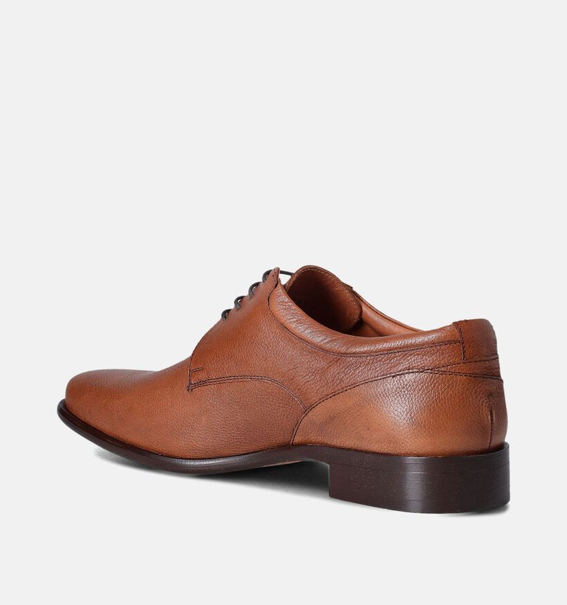 Ambiorix Aldo Cognac Geklede schoenen voor heren (356012) - geschikt voor steunzolen