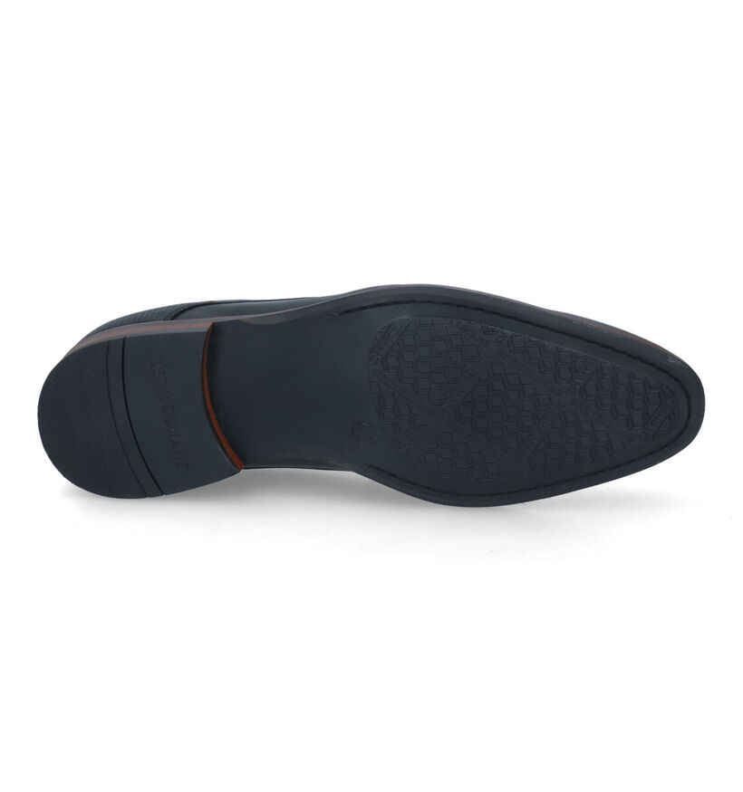 Berkelmans Estoril Chaussures habillées en Noir pour hommes (320956) - pour semelles orthopédiques