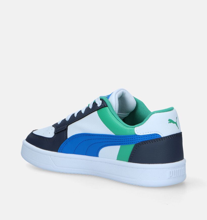 Puma Caven 2.0 Block Blauwe Sneakers voor jongens, meisjes (343142) - geschikt voor steunzolen