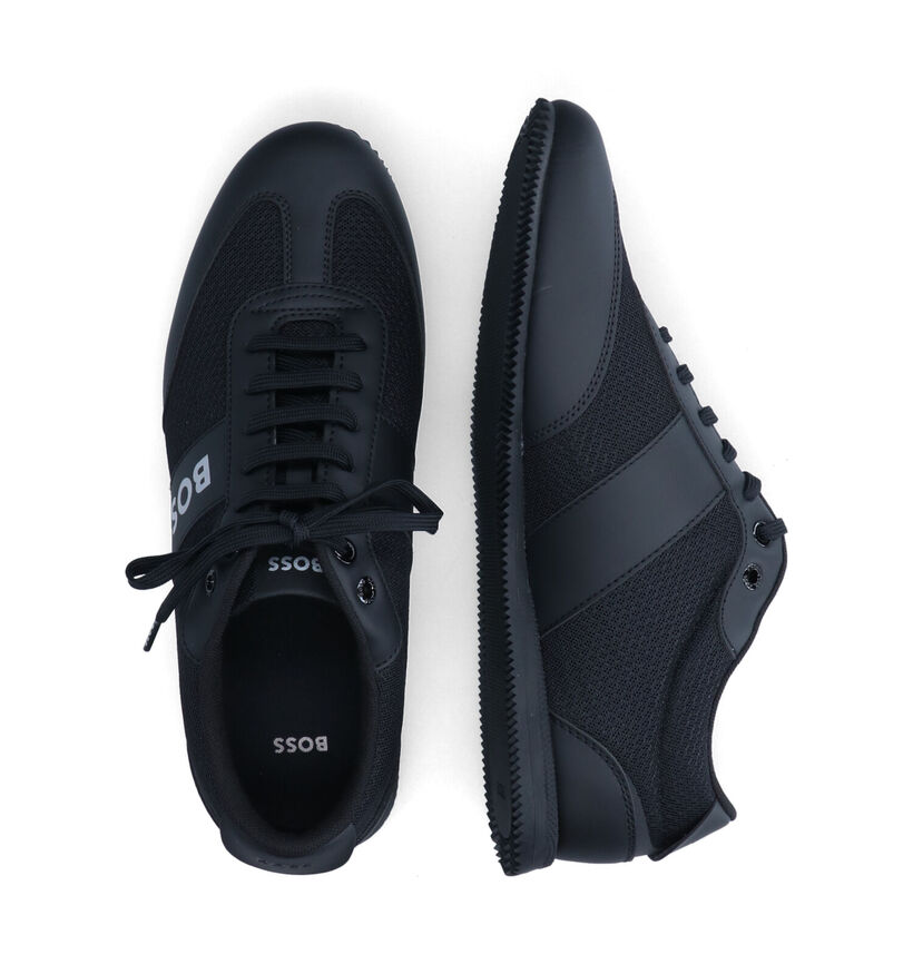 Boss Rusham Chaussures à lacets en Noir pour hommes (317537) - pour semelles orthopédiques