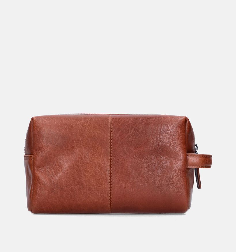 Maverick Cognac Toilettas voor dames (365803)