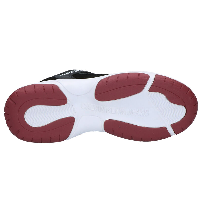 Calvin Klein Baskets basses en Blanc en daim (250386)