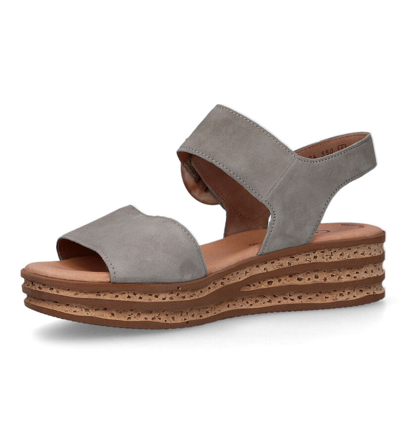 Gabor Best Fitting Kaki Sandalen voor dames (323103)