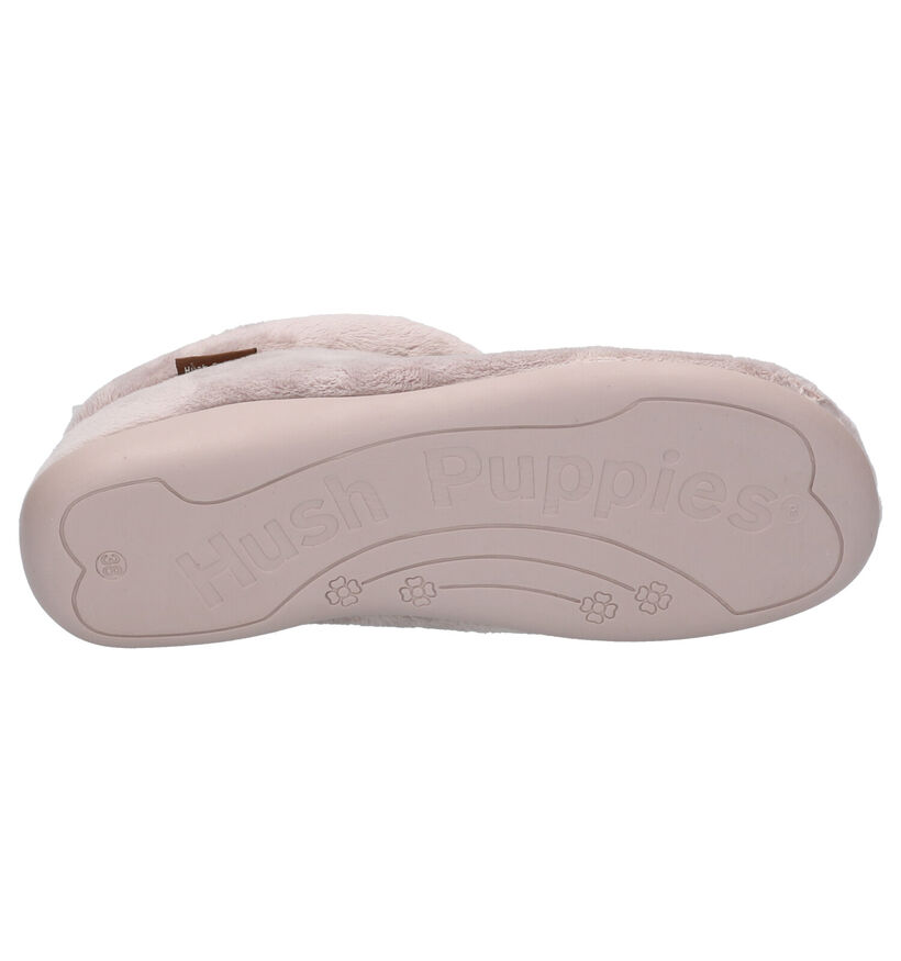 Hush Puppies Olifan Roze Pantoffels in stof (262298)