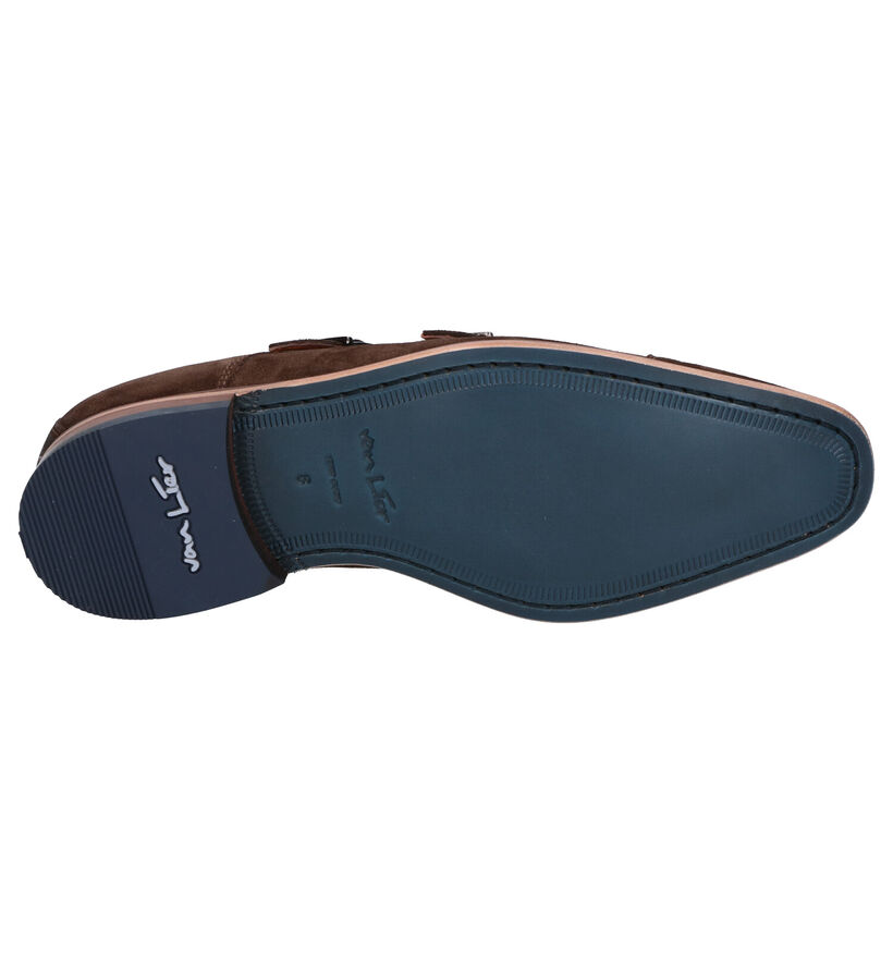 Van Lier Chaussures habillées en Marron en daim (272954)