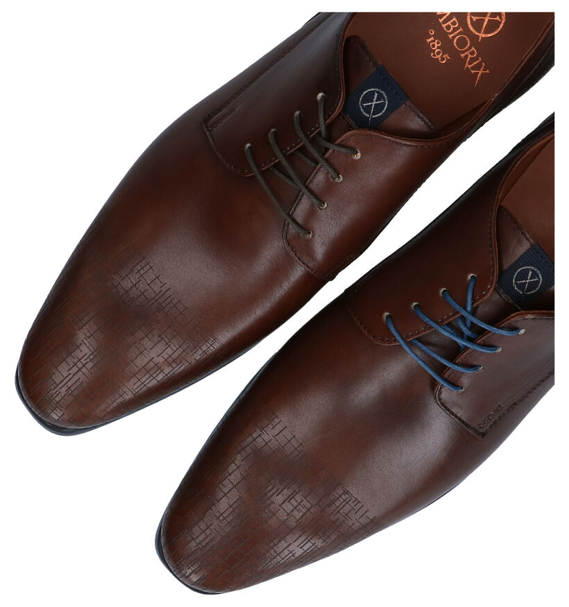 Ambiorix Ferry Chaussures à lacets en Marron en cuir (283924)