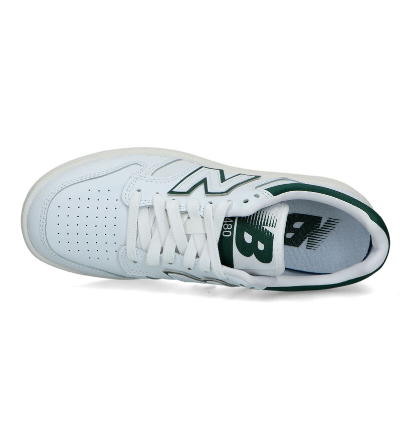 New Balance BB 480 Baskets en Blanc pour femmes (334560) - pour semelles orthopédiques