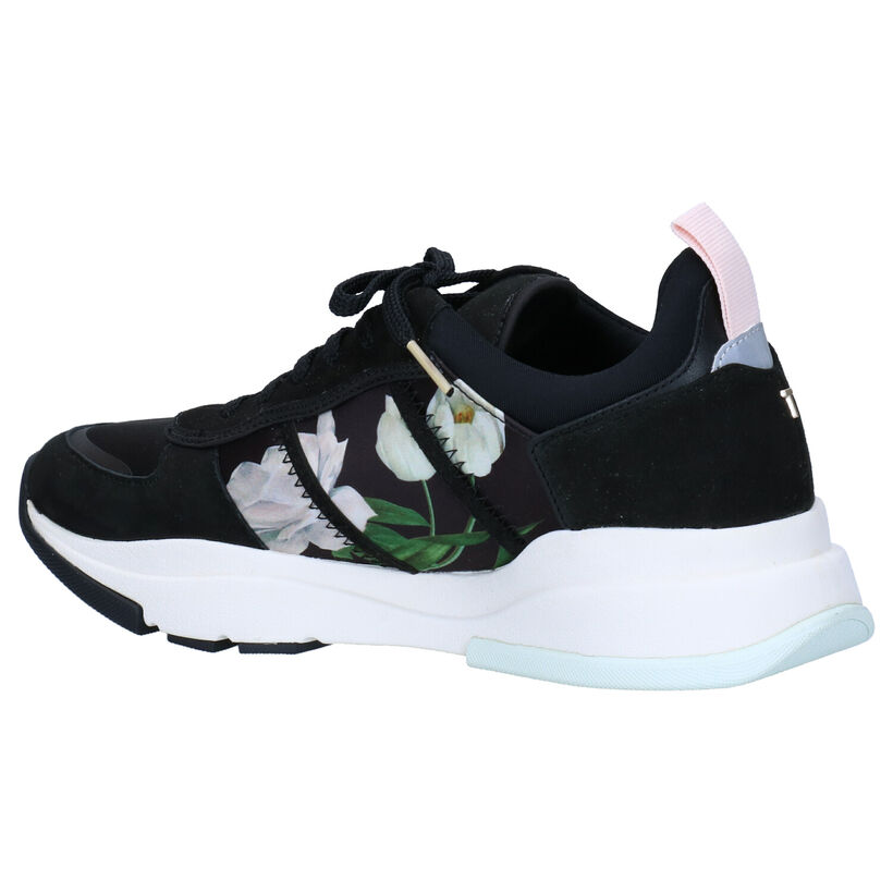 Ted Baker Keaton Zwarte Sneakers in daim (276068)