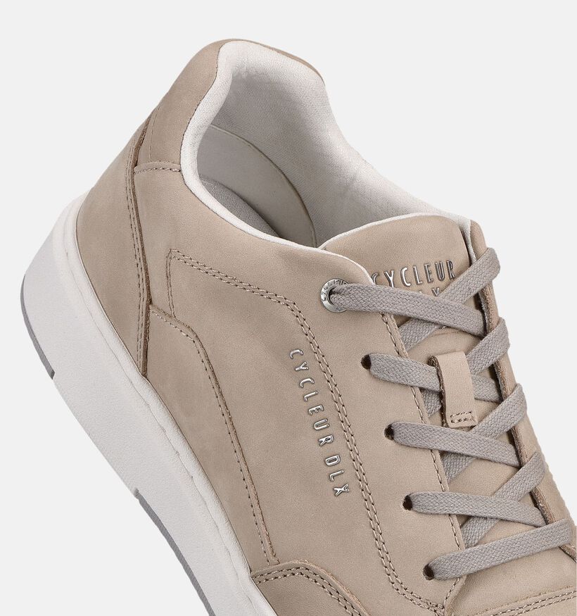 Cycleur de Luxe Key Beige Veterschoenen voor heren (370011) - geschikt voor steunzolen