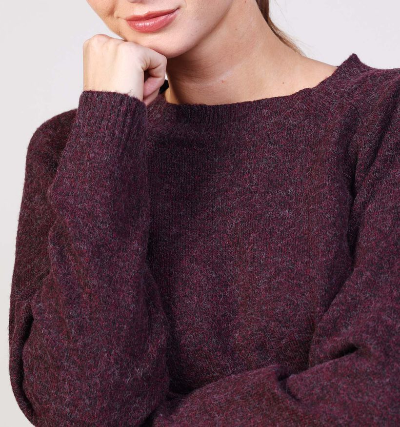 Vero Moda Curve Doffy Bordeaux Trui voor dames (362595)