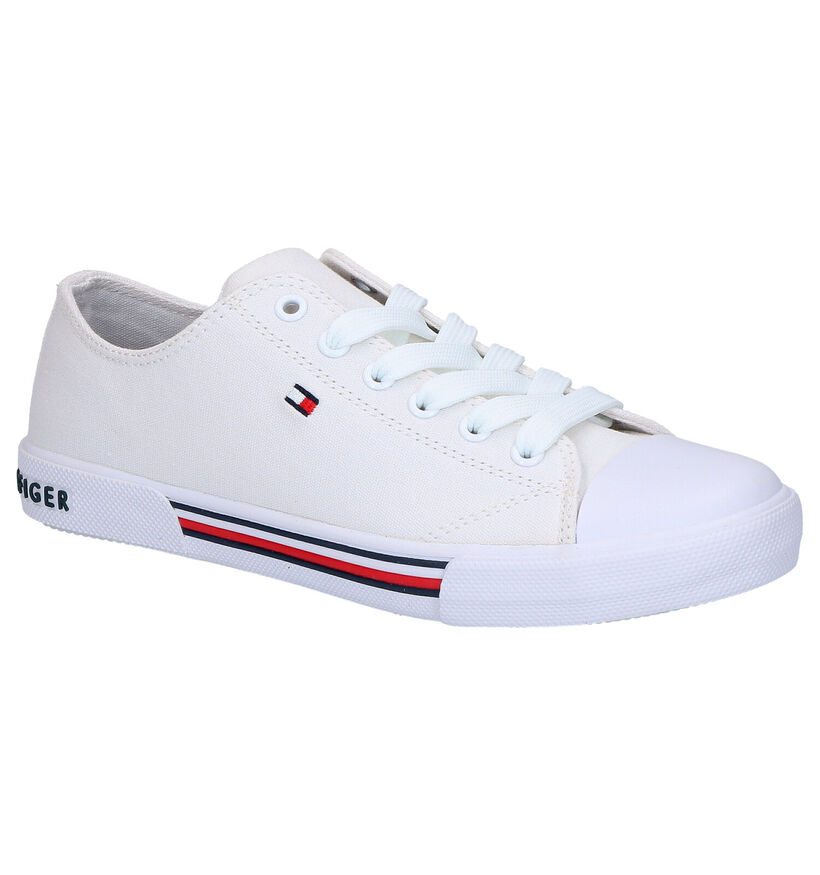 Tommy Hilfiger Baskets en Blanc pour filles, garçons (266557)