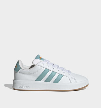 adidas Grand Court Low Sneakers ftwr white/mint ton/lucid tangerine/ftwr white/ team royal blue/ better scarlet/ftwr white/ Lucid Ray Blue/ Aurora Onix