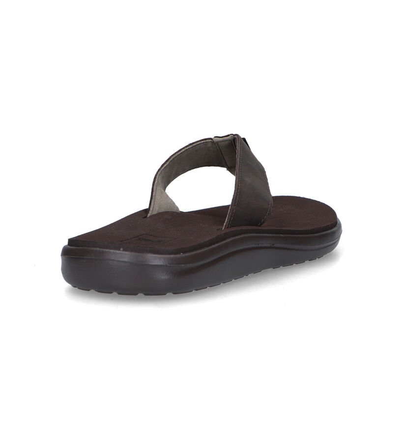 Teva Voya Flip Tongs en Brun pour hommes (321943)