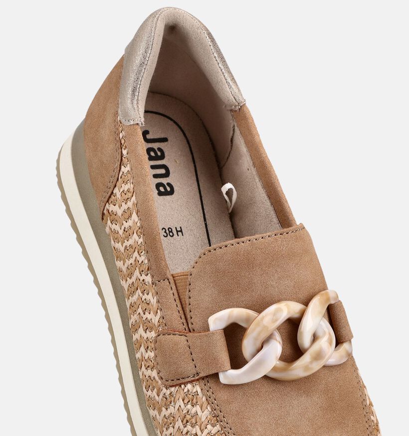 Jana Bruine Mocassins voor dames (367764)