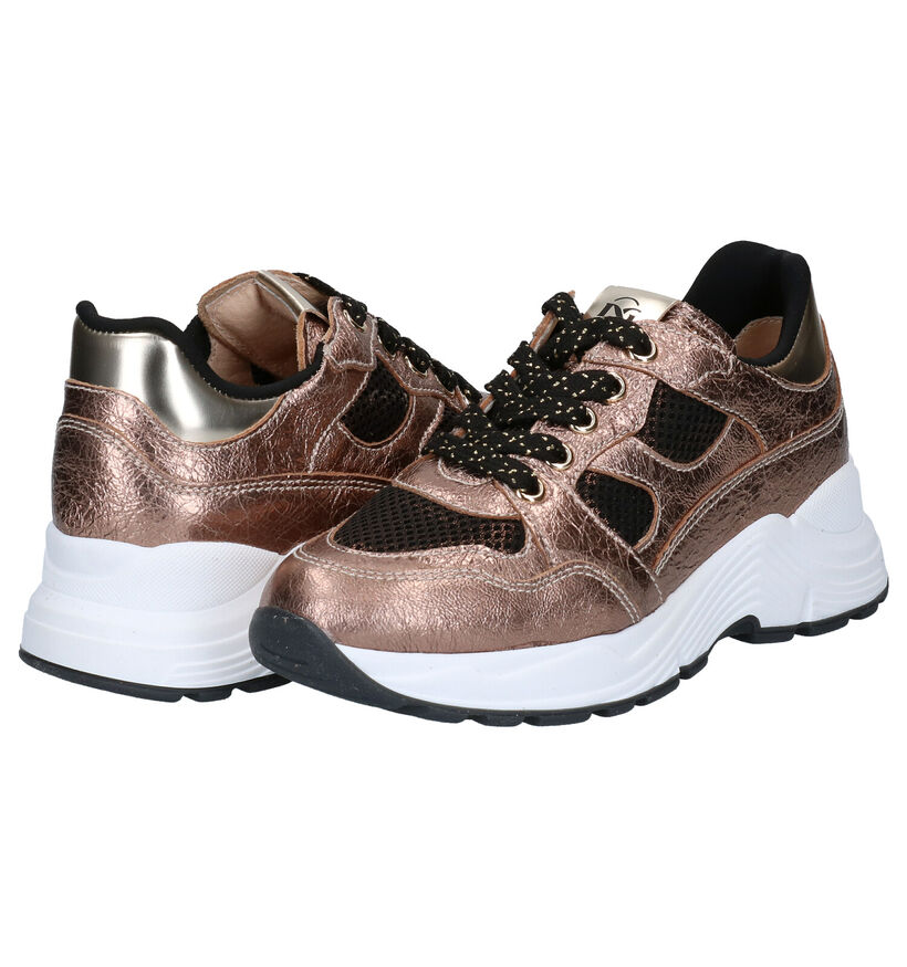 NeroGiardini Bronzen Sneakers in leer (282162)