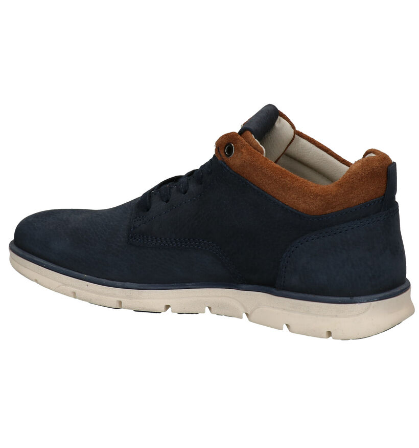 Jack & Jones Hennessy Chaussures hautes en Bleu en nubuck (278340)