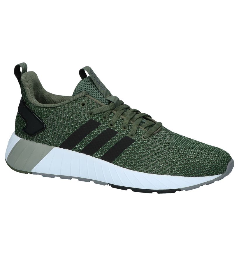 adidas Questar BYD Licht Grijze Sneakers in stof (221614)