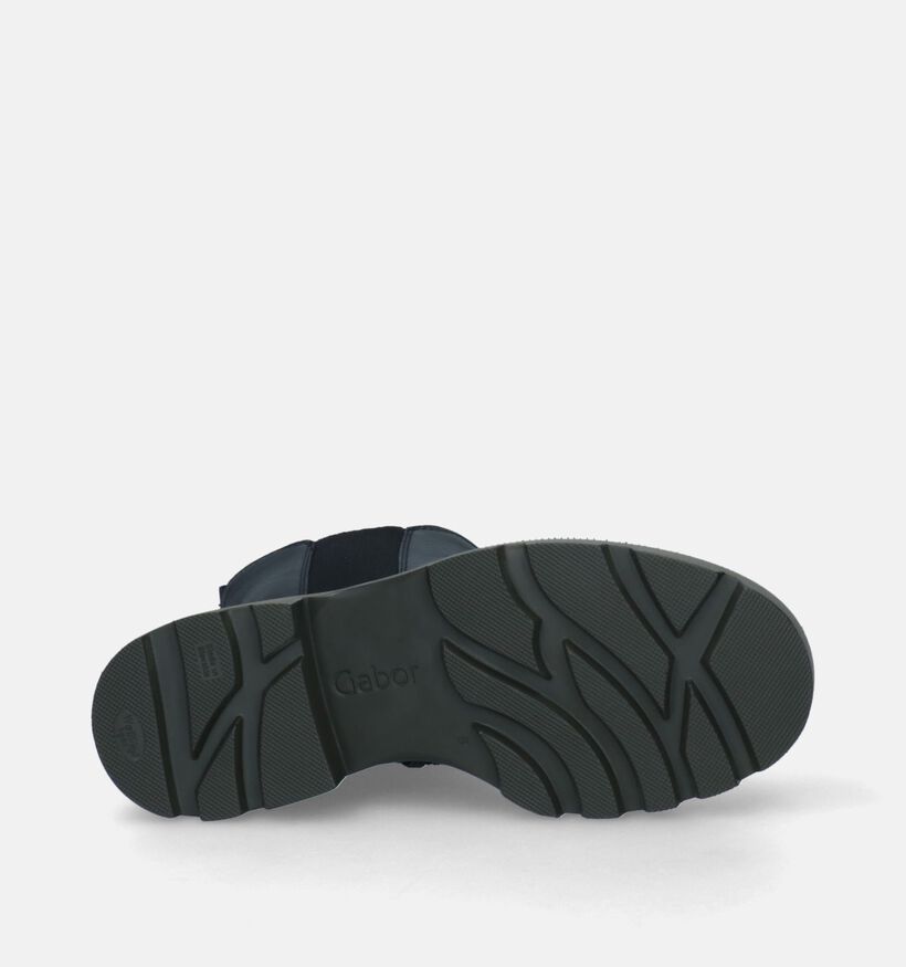 Gabor OptFit Bottines Chelsea en Noir pour femmes (315285) - pour semelles orthopédiques
