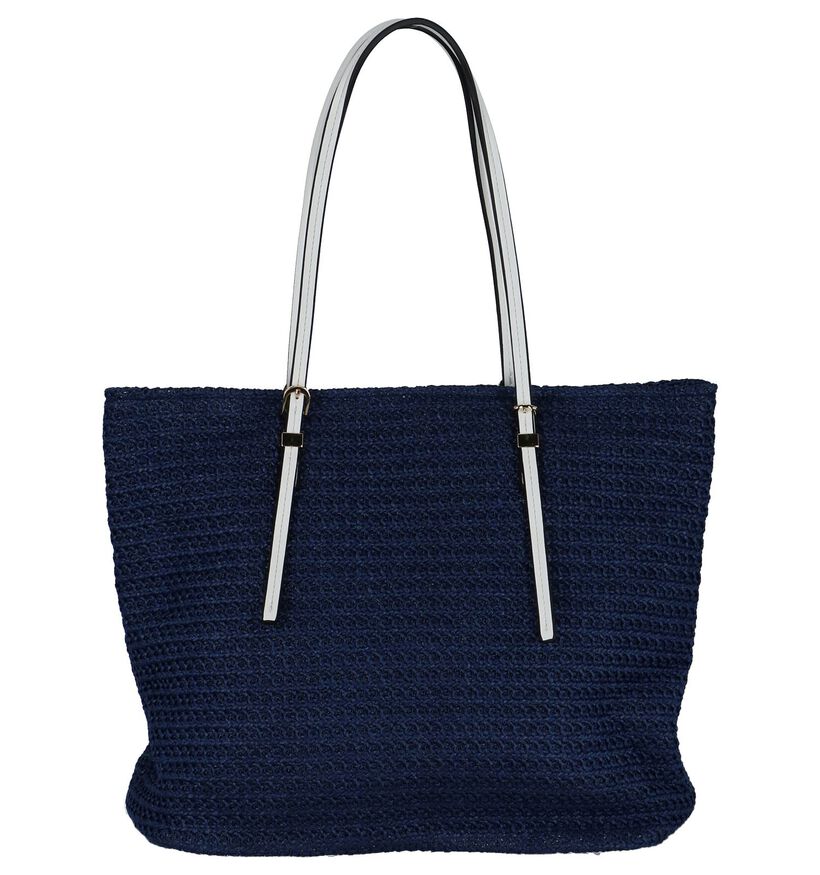 Shopper Blauw Dolce C. in stof (223311)