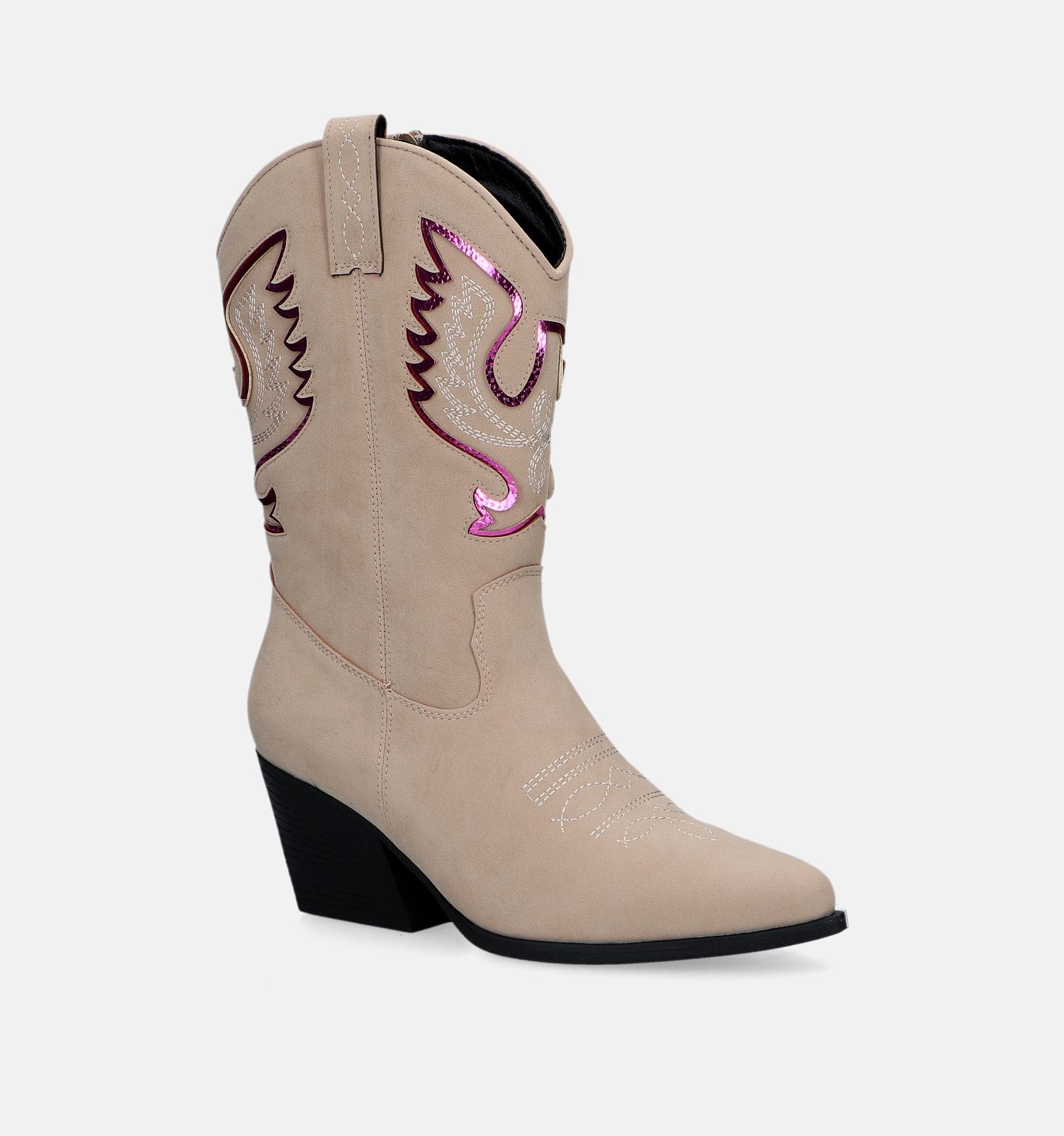 Poelman hotsell cowboylaarzen beige