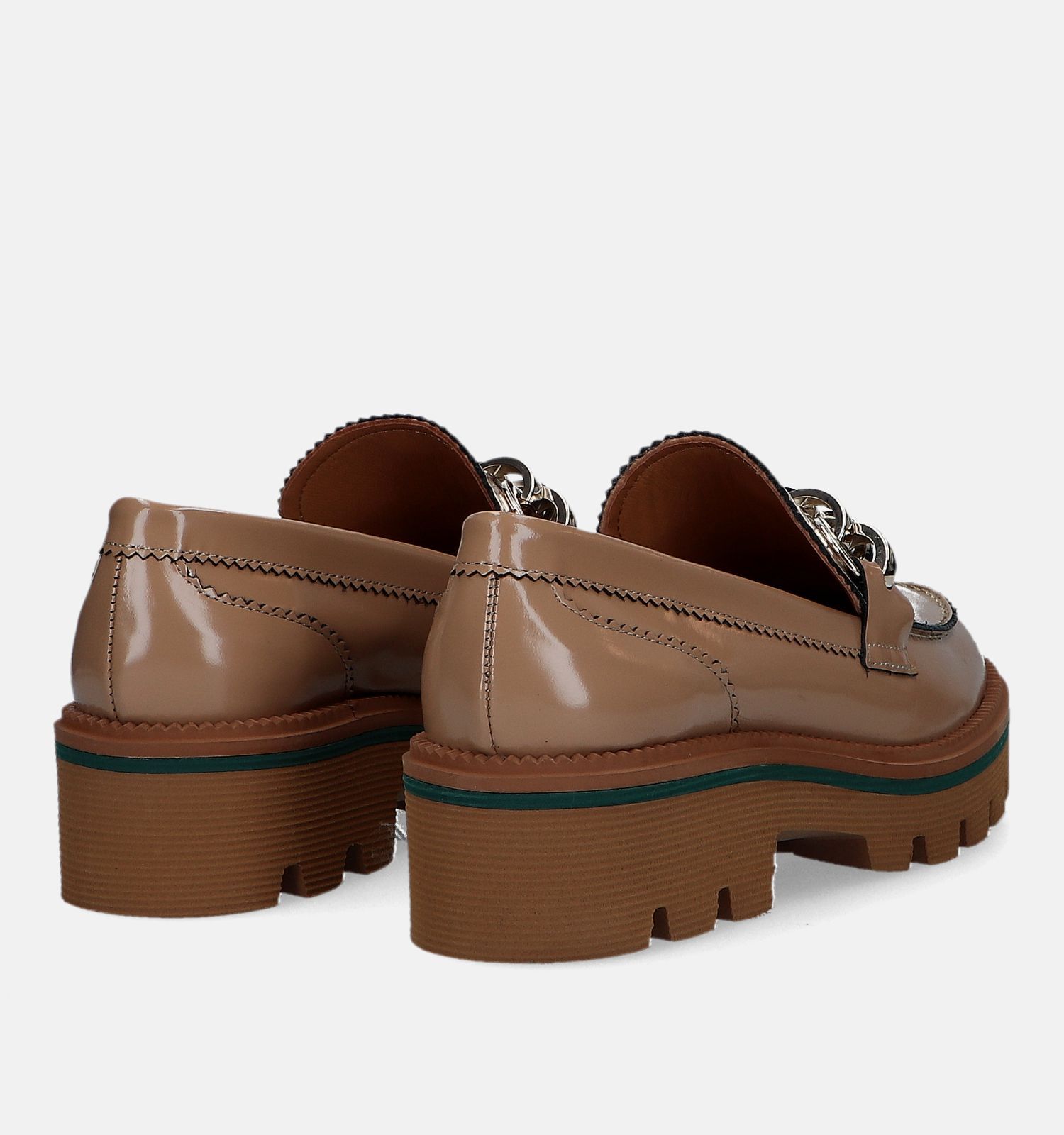 Chaussures enfiler beige