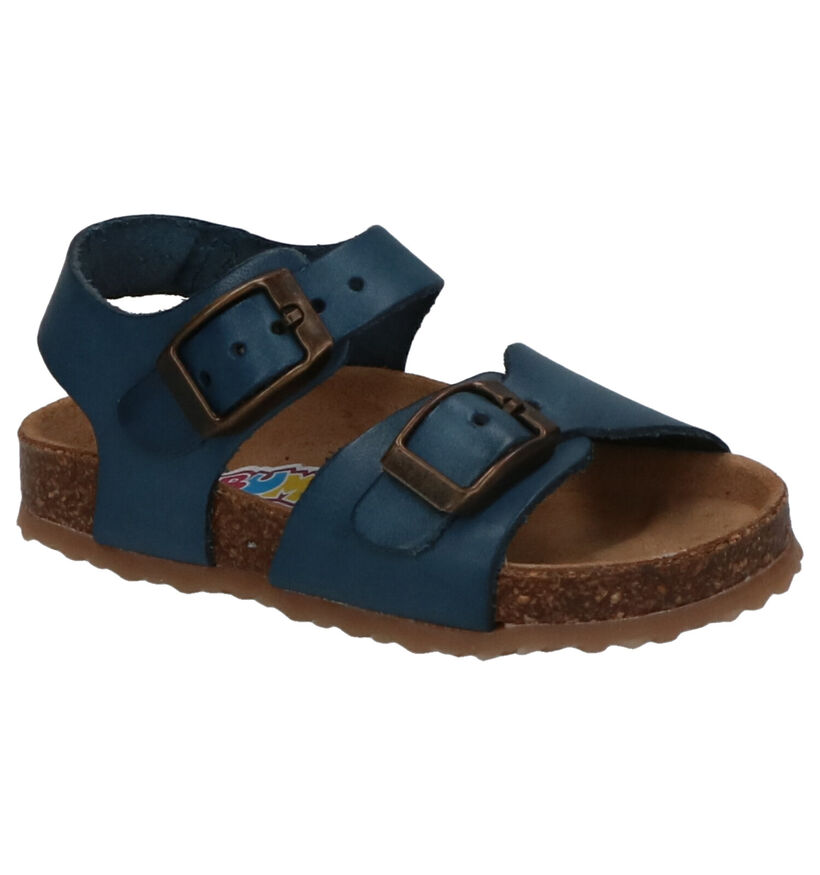 Bumba Beasy Sandales en Bleu en cuir (273235)