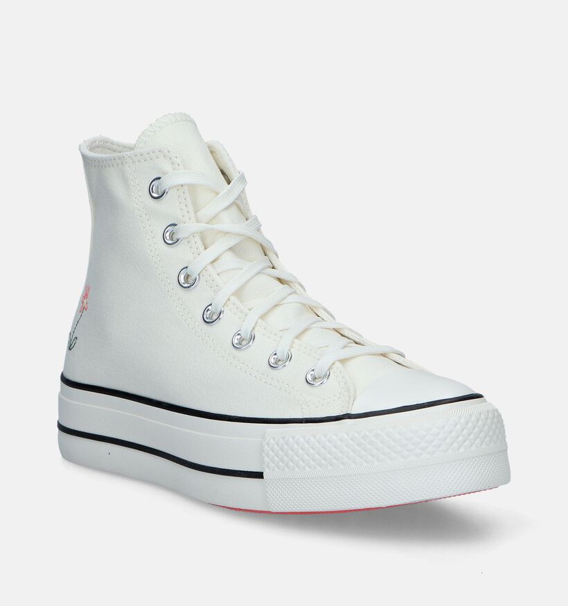 Converse Chuck Taylor All Star Lift Witte Sneakers voor dames (341504)