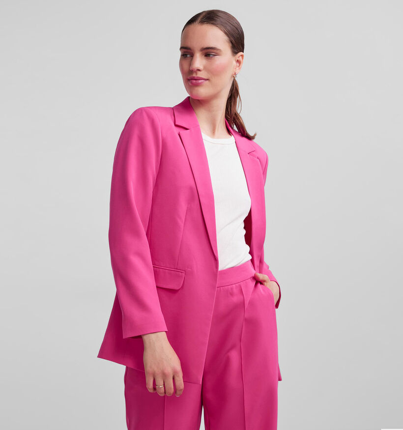 Pieces Bossy Zwarte Blazer voor dames (318262)