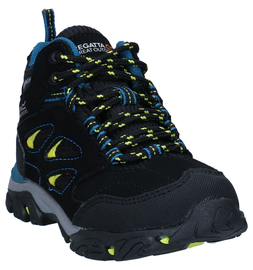Regatta Holcombe Chaussures de randonnée en Bleu pour garçons (313309) - pour semelles orthopédiques