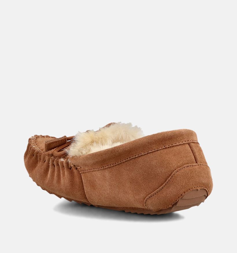 Warmbat Warenda Cognac Gesloten Pantoffels voor dames (379642)