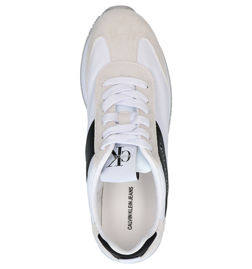 Calvin Klein Jill Witte Sneakers in stof (269216)