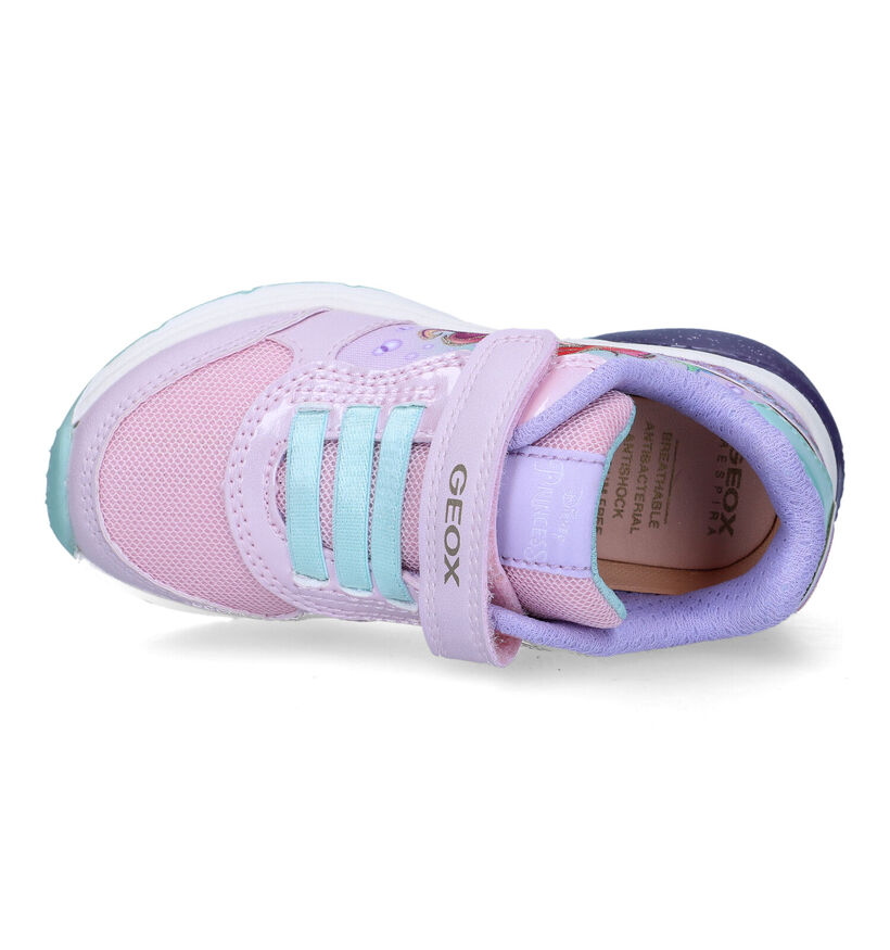 Geox Disney Princess Ariel Roze Sneakers voor meisjes (321566) - geschikt voor steunzolen