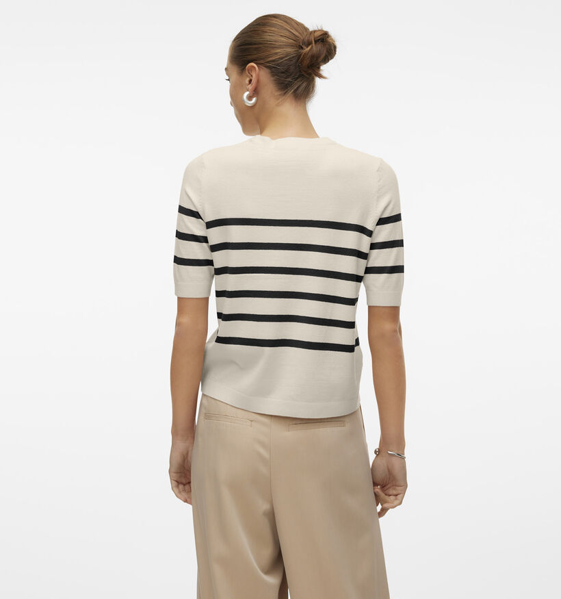 Vero Moda Saba Pull en Beige pour femmes (352204)