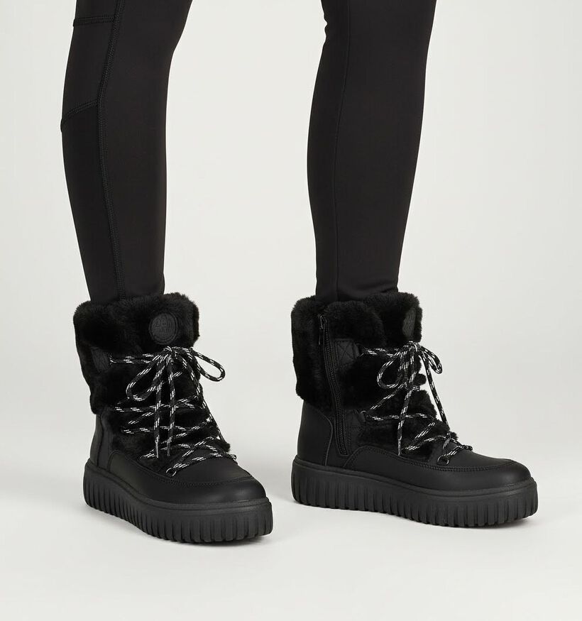 Antartica 5869 Zwarte Laarzen voor dames (365643)