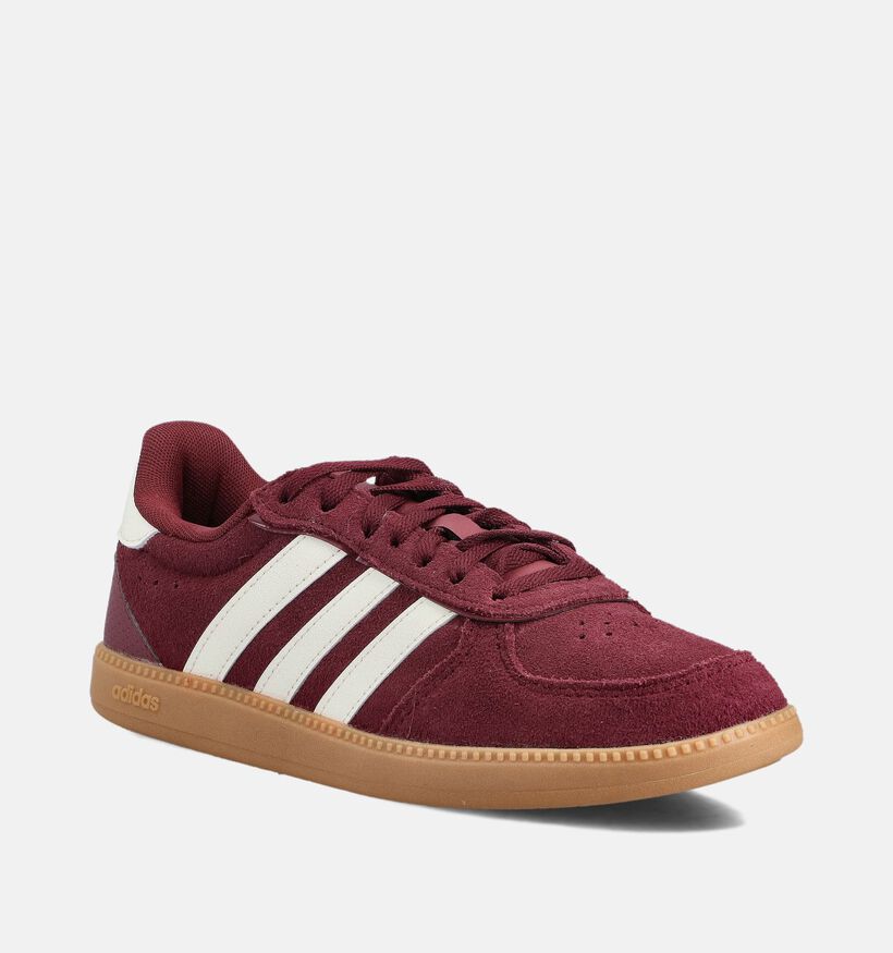adidas Breaknet Sleek Bordeaux Sneakers voor dames (365442) - geschikt voor steunzolen