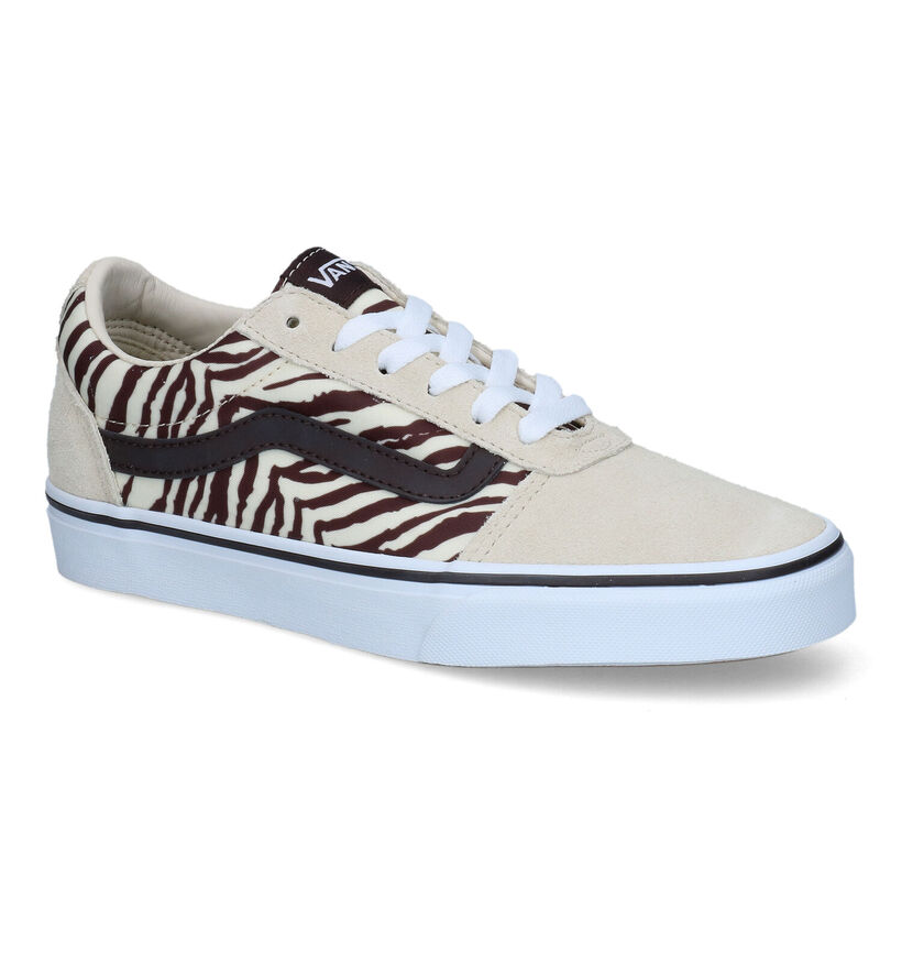 Vans Ward Baskets de skate en Noir pour femmes (327994)