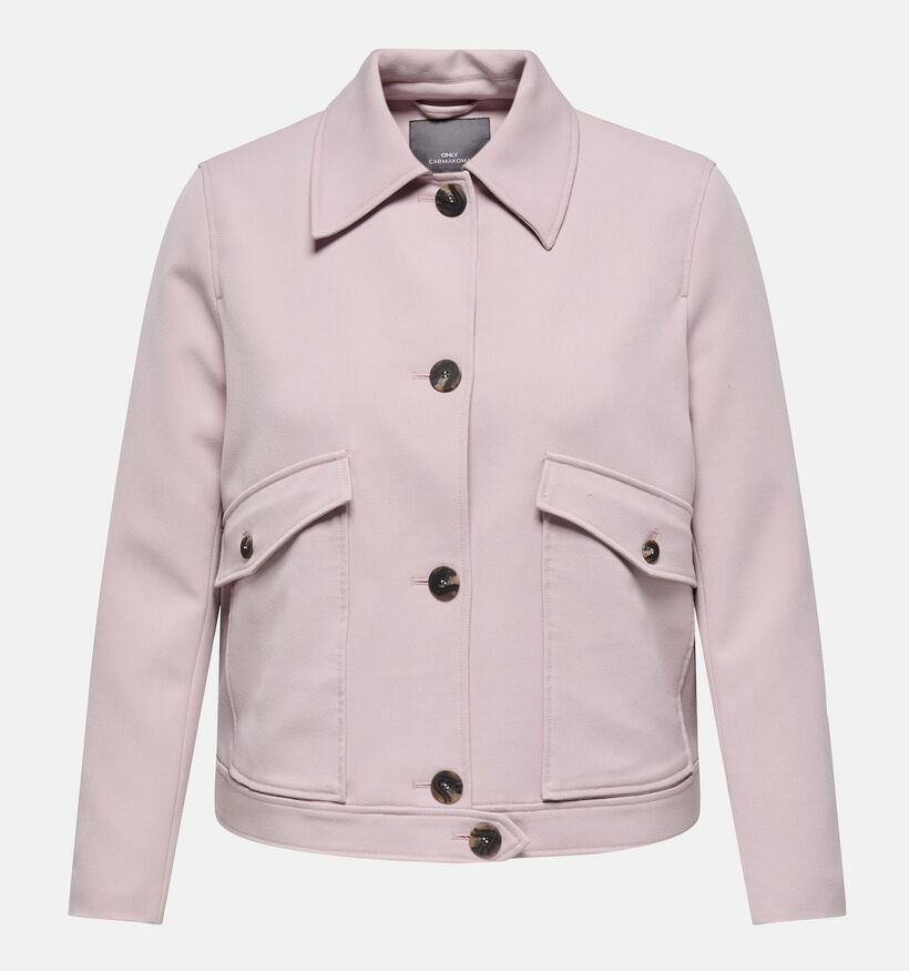 ONLY Carmakoma Cathy Manteau court en Rose pour femmes (351430)