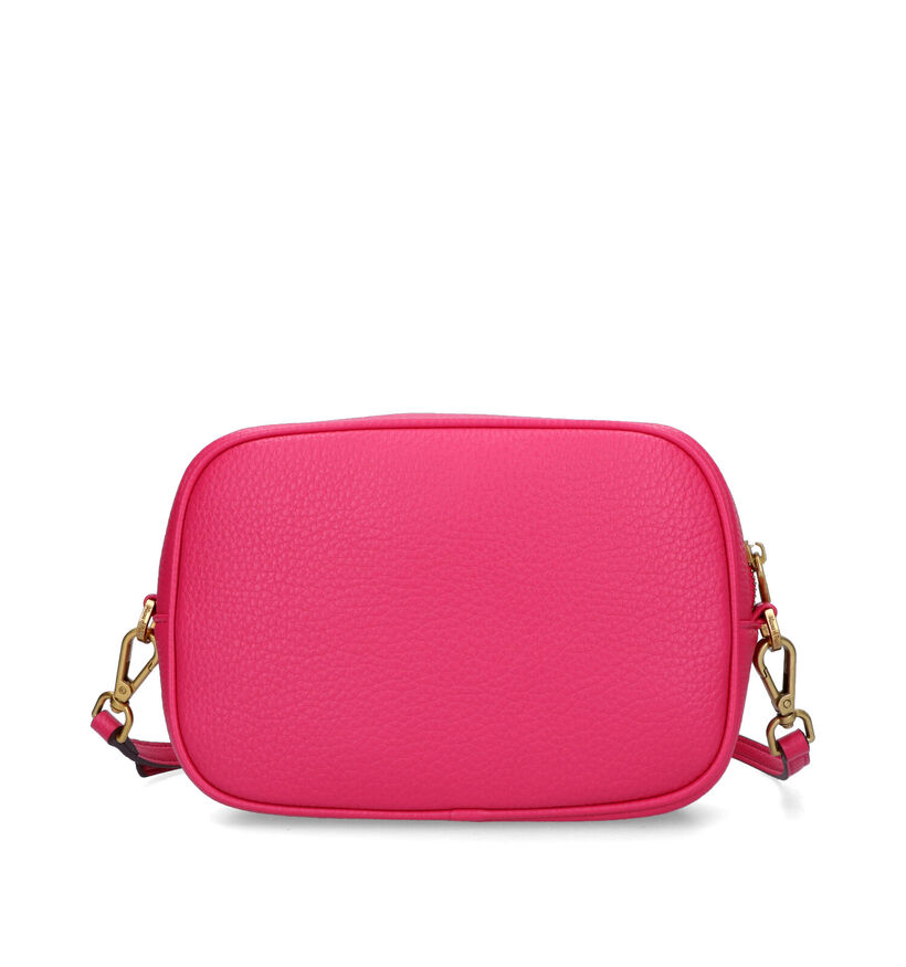 Kisses of Pearl Chloe Cognac Crossbody Tas in kunstleer (325127)