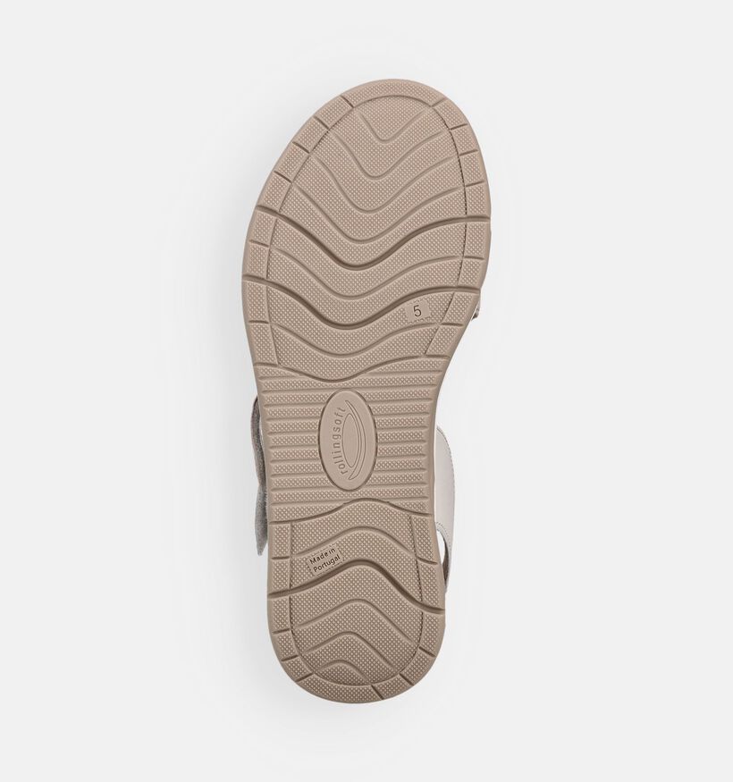 Gabor Beige Sandalen voor Steunzolen voor dames (371188) - geschikt voor steunzolen