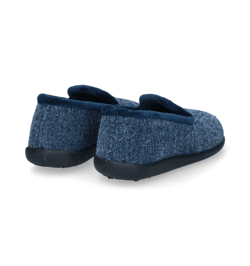 Milo & Mila Blauwe Gesloten pantoffels voor jongens (332280)