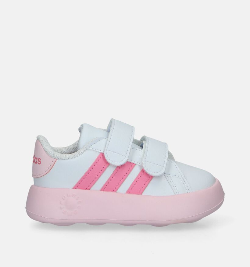 adidas Grand Court 2.0 CF I Witte Sneakers voor meisjes (341680)